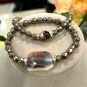 bracelets set of 2 NWOT